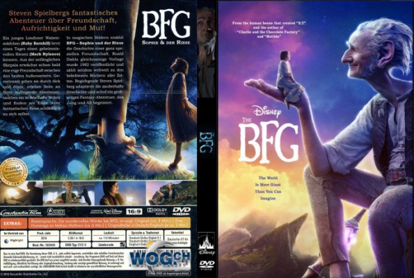 poster BFG - Big Friendly Giant  (2016)